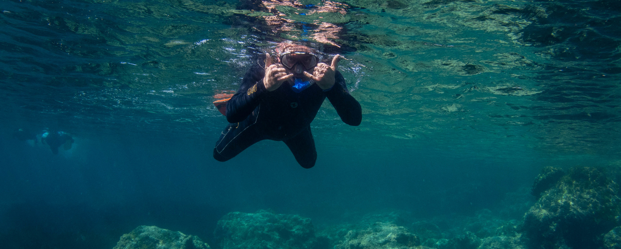 Cover for snorkeling in Tabarca Island