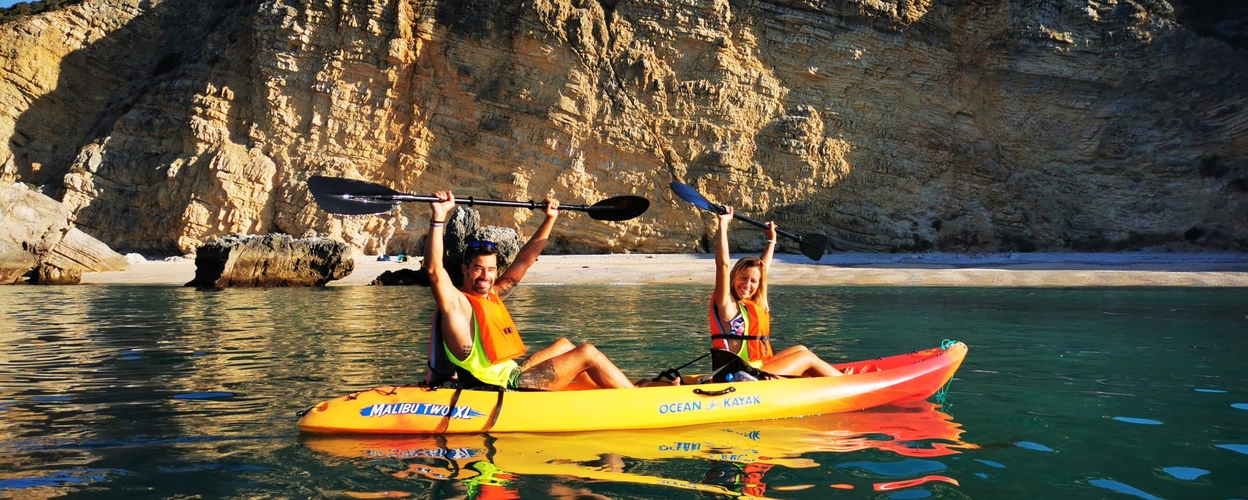 Kayaking in Sesimbra
