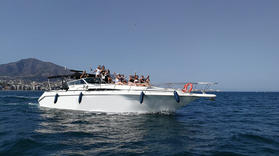 Cover for private yacht charter in Fuengirola