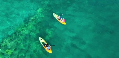 Kayak in Makena Bay