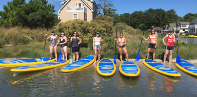 Paddle Board Lesson and Tour in Rehoboth Back Bay