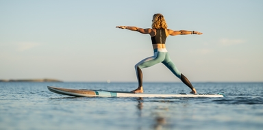 Paddle Board Yoga in Dewey Beach