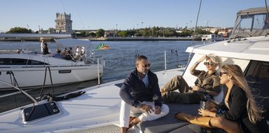 Luxury Catamaran in Lisbon