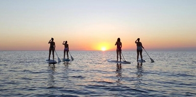 Cover for Sunset stand-up paddle in Ibiza