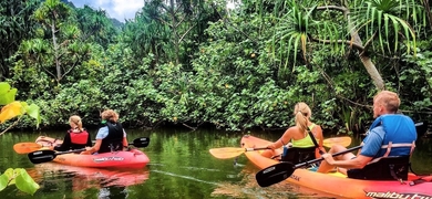 Kahana Rainforest River kayak rental
