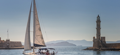 Explore amazing places while sailing around Crete