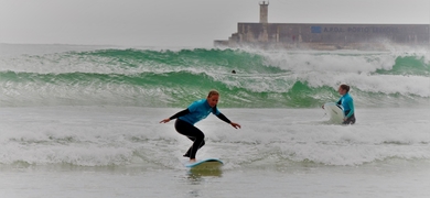 Cover for Private surf lesson in Porto