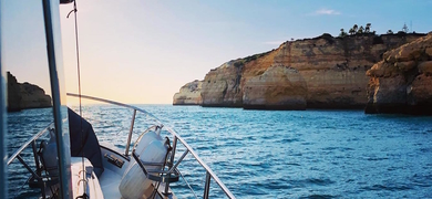 Coastal tour on private yacht portimao Cover