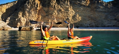 Kayaking in Sesimbra
