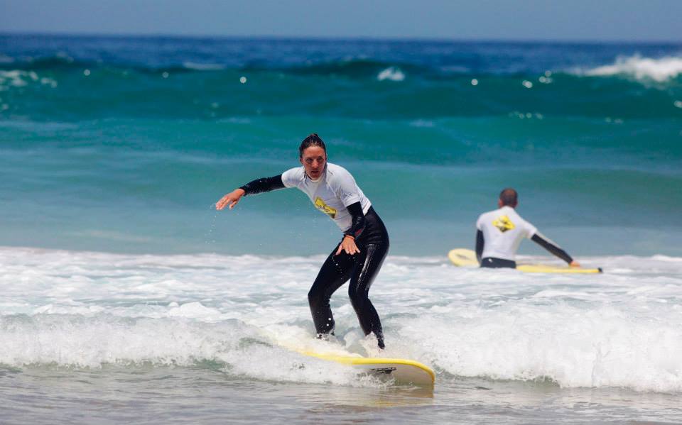 Surfing in Algarve - fun in the waves
