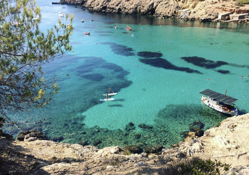 Calla Valadela - aa must see beach in Ibiza