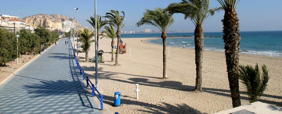 Playa del Postiguet (Fremdenverkehr Alicante)