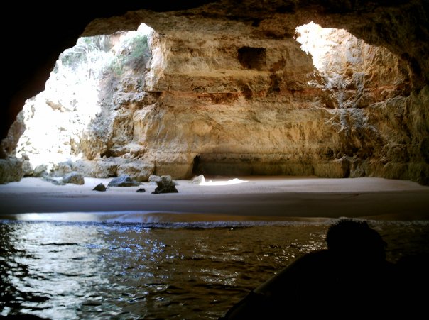 Kapitänshöhle Algarve Portugal