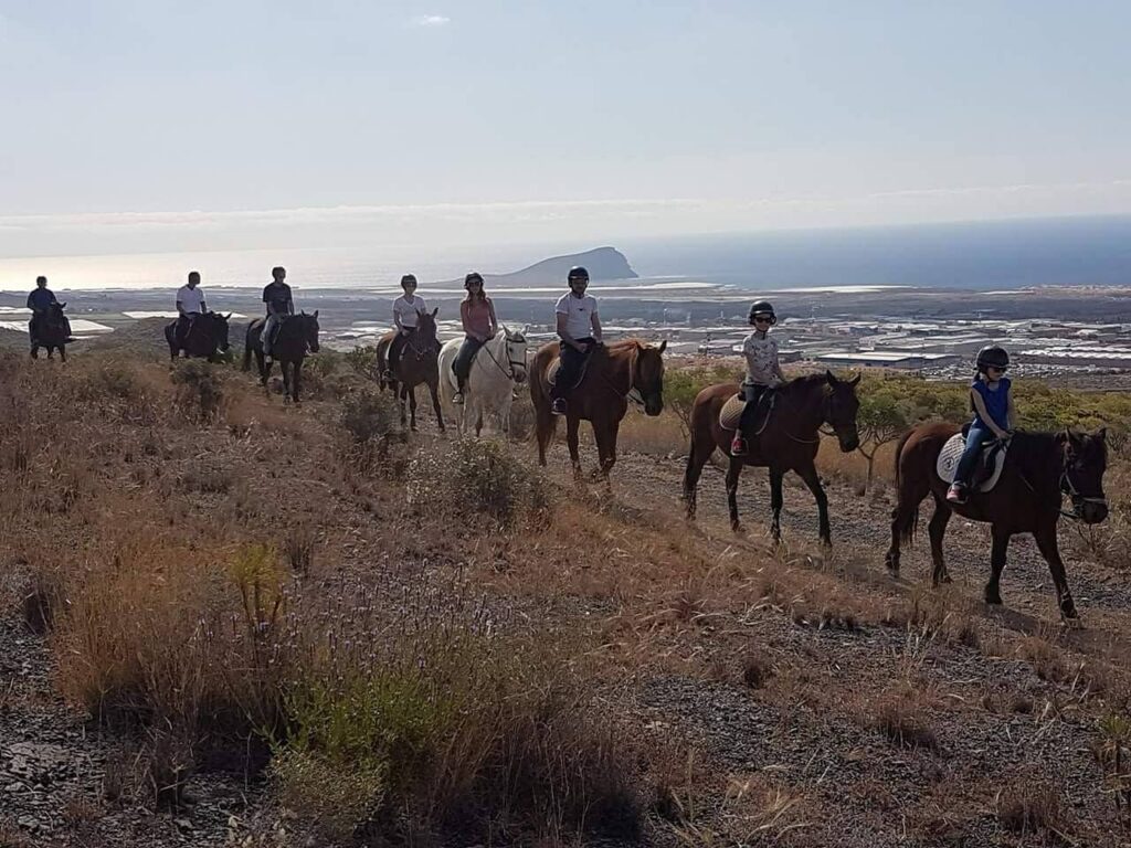 Horse riding is also a nice way to discover the island