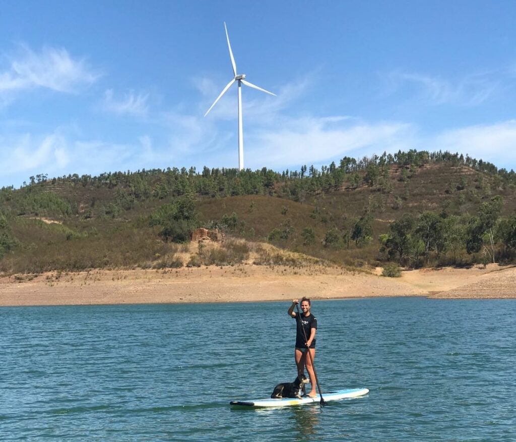 We admit we prefer the sea, but this lake is also great if you want to do some SUP ;)