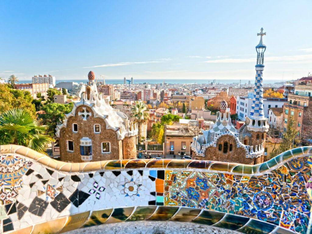 Enjoy the colorful Parc de la Ciutadella