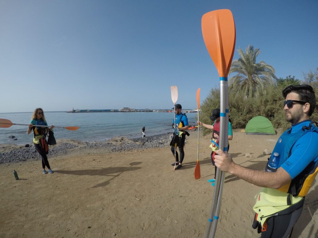 After a quick introduction, we were ready to get into the sea