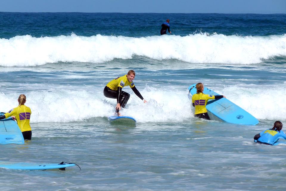 Peniche is one of the coastal towns in Portugal known for surfing