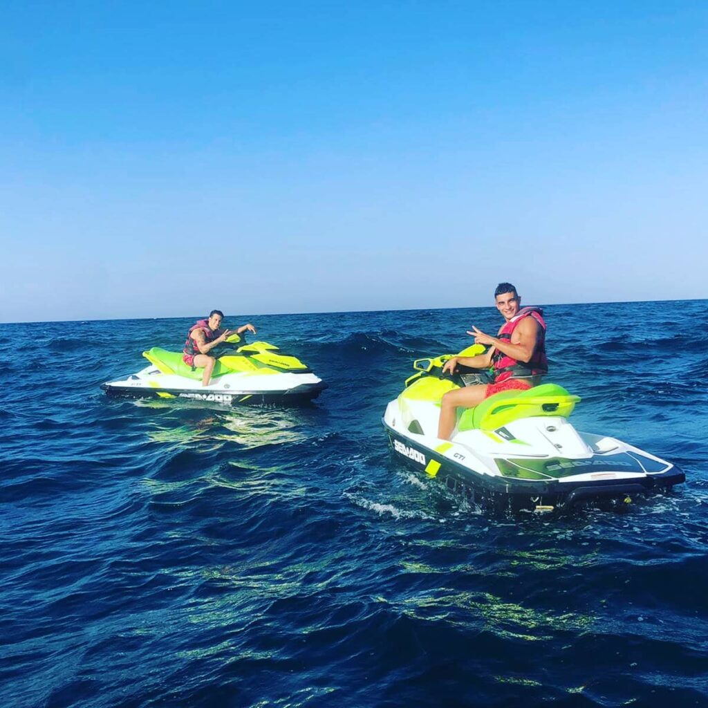 Jet ski in Valencia