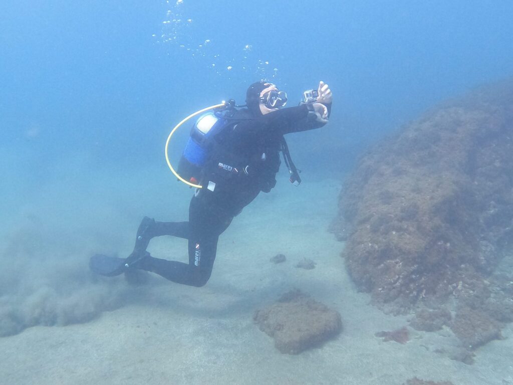 Doppeltauchgang auf der Insel Terceira für qualifizierte Taucher