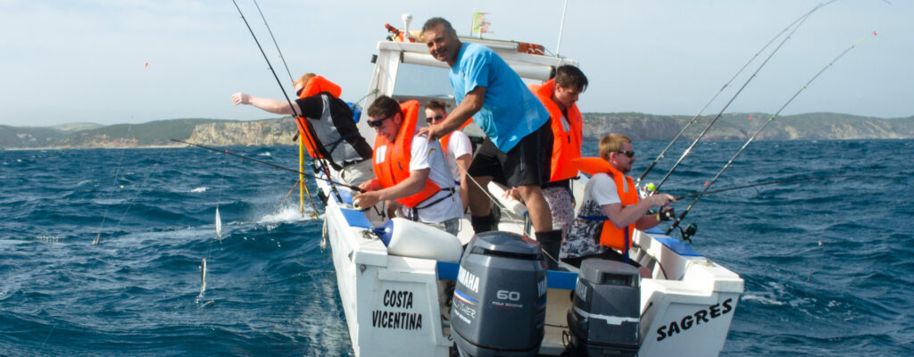 Excursión de pesca en Sagres