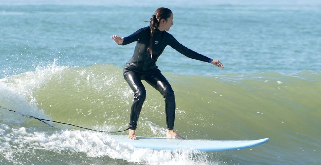 Clase privada de surf en Vilamoura