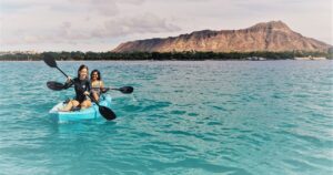 Excursão de mergulho com snorkel e caiaque em Honolulu para ver tartarugas