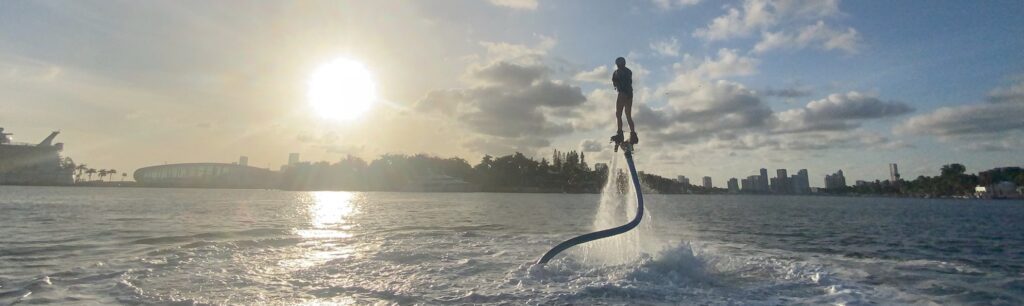 Flyboardles in Miami