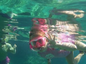 Snorkeling in Crete