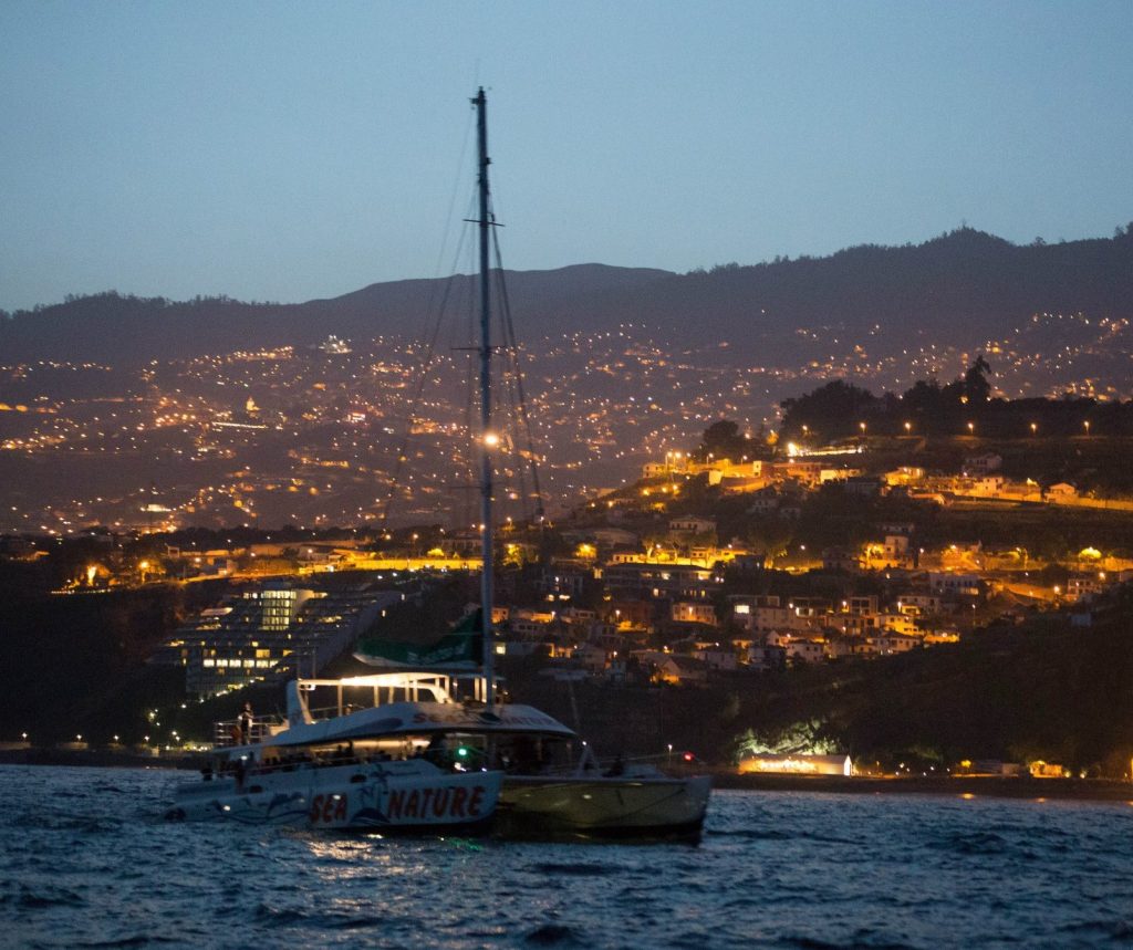 Festa de passagem de ano na Madeira num barco