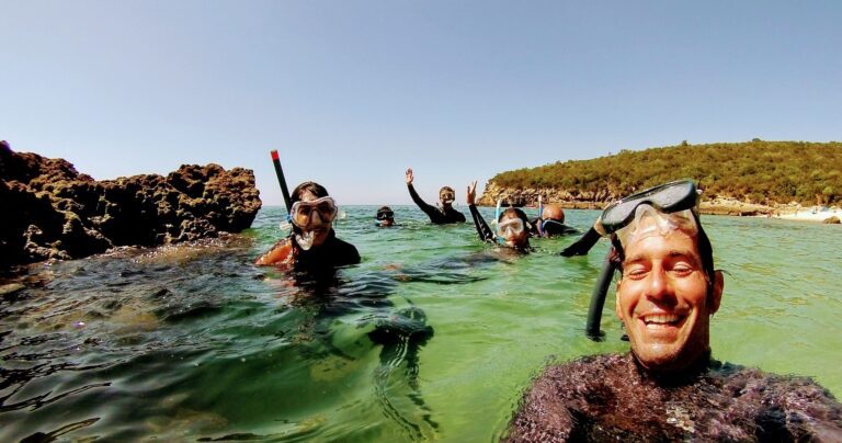 Experiencia de snorkel y vino en Arrábida