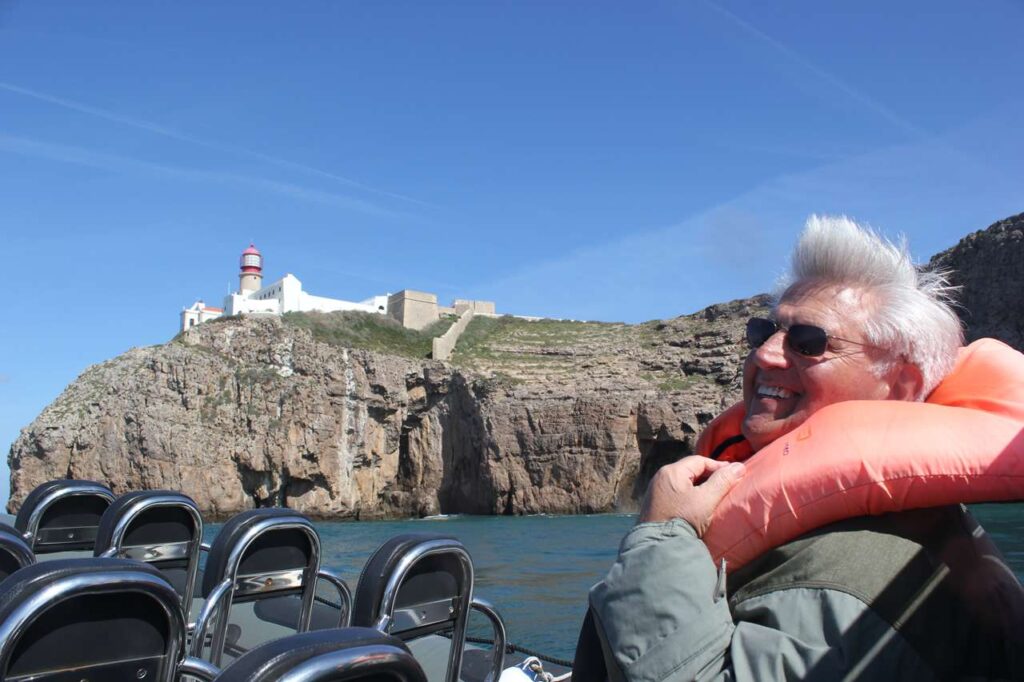 Passeio de barco ao Cabo de S. Vicente