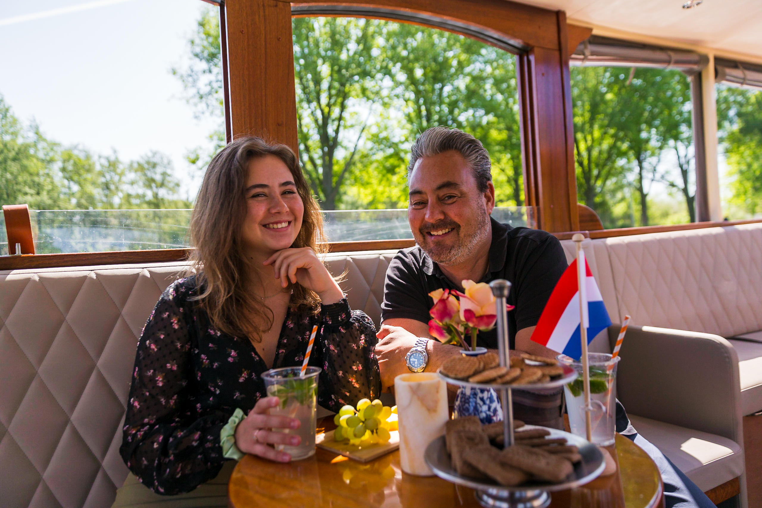 Excursión de lujo en barco por Ámsterdam