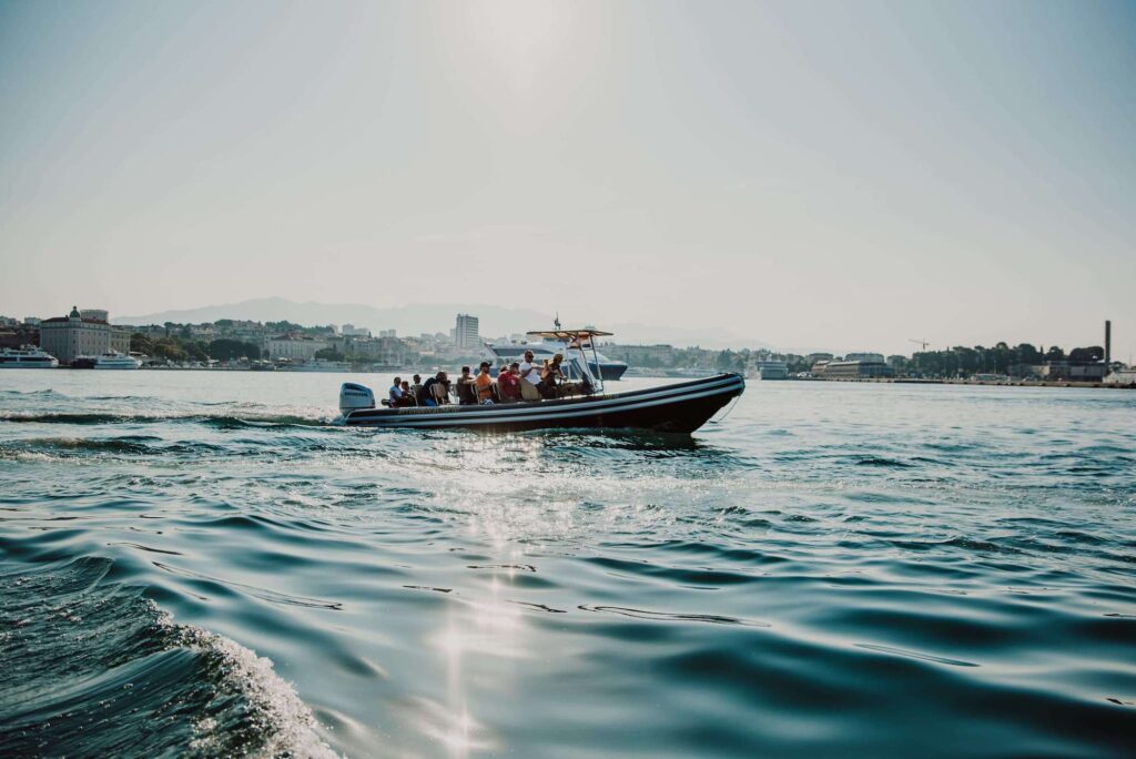 Bootsfahrt von Split nach Brač und Hvar