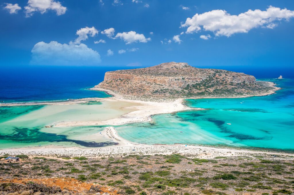 Passeio de barco privado a Balos e Gramvousa