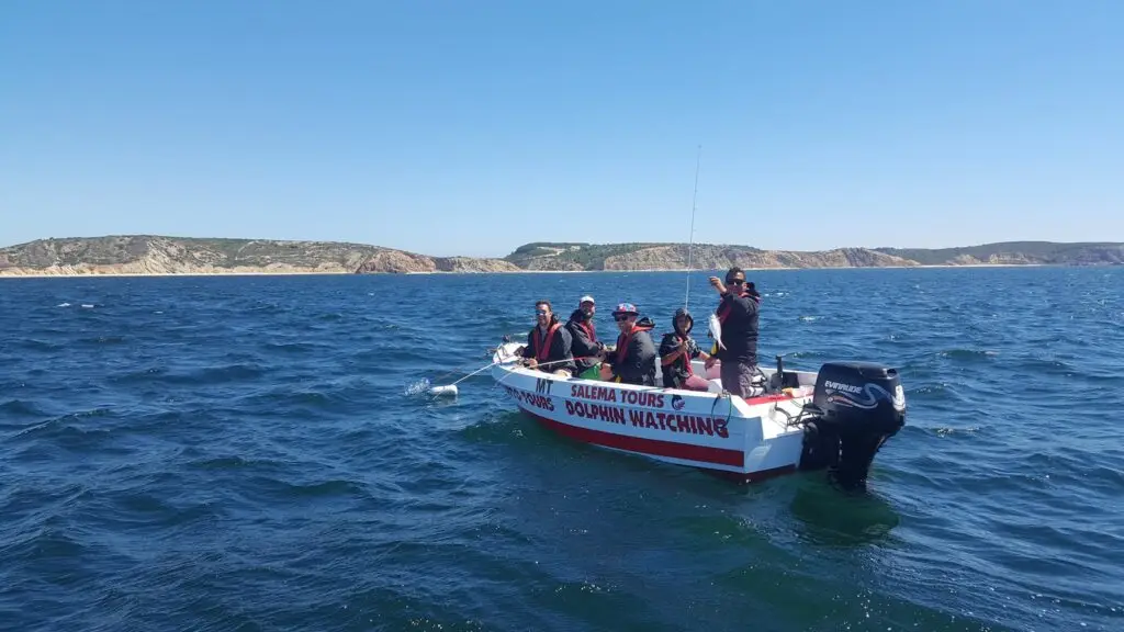 Passeio de barco de pesca em Salema, Algarve