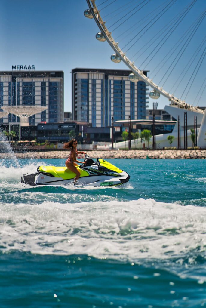 Dubai Jet Ski Tour mit Blick auf das Burj Al Arab