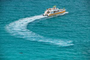 Passeio de barco com mergulho com snorkel em Turks e Caicos