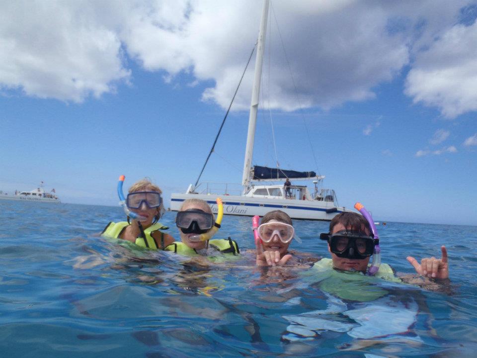 Katamaran-Tour in Kona mit Mittagessen