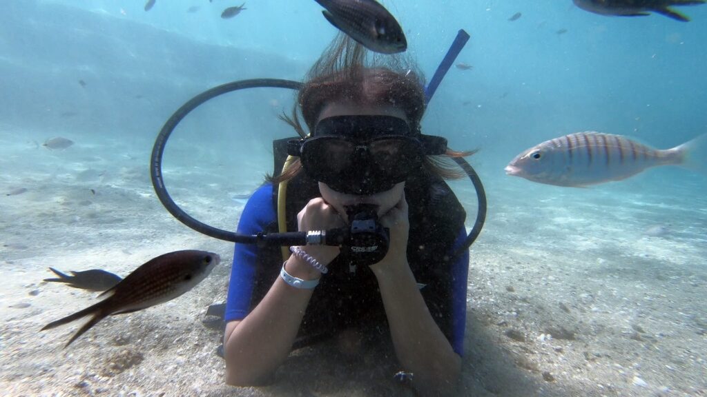 First Time Scuba Diving in Heraklion