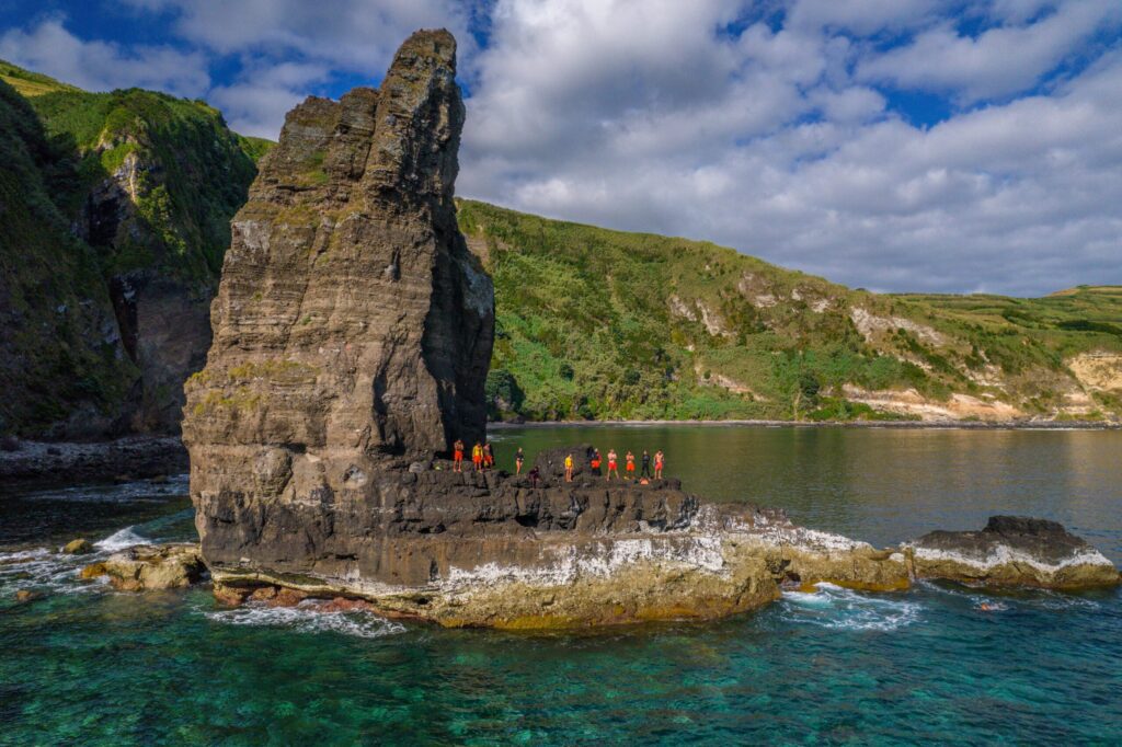 Azoren-Höhlen-Bootsfahrt an der Nordküste von São Miguel