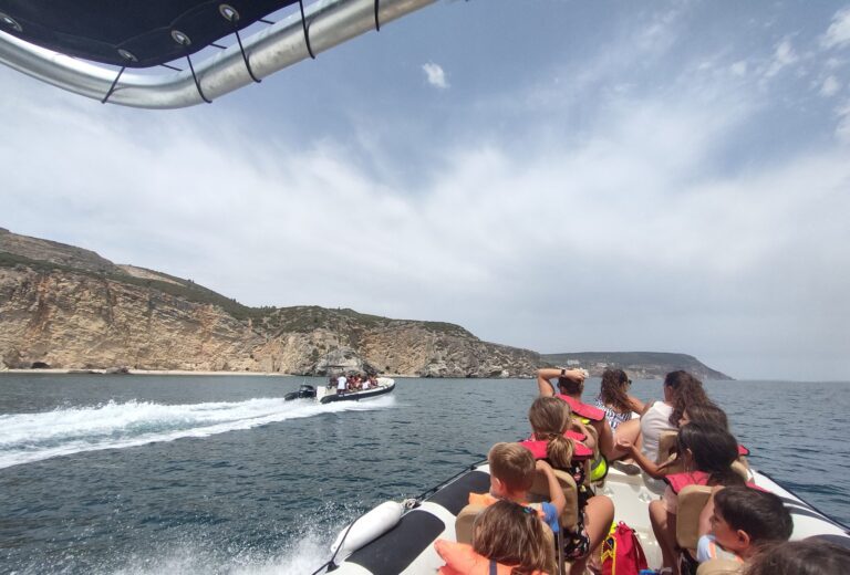 Boat tour from Sesimbra to Cabo Espichel