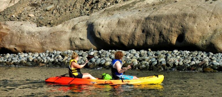 Recorrido en kayak por Gran Canaria