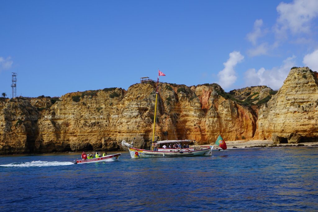 Excursión en velero y gruta desde Lagos