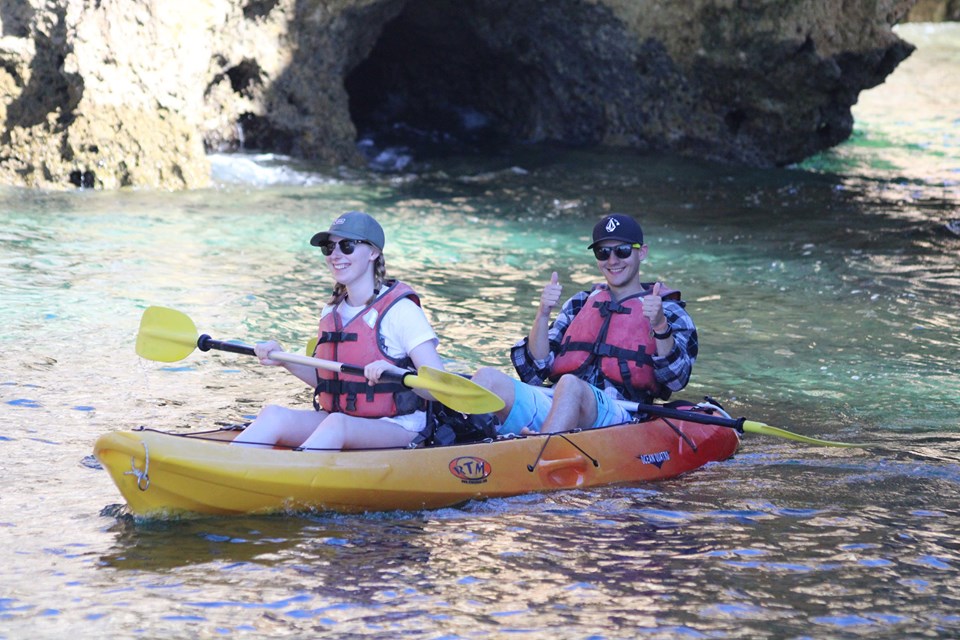 Lagos en kayak