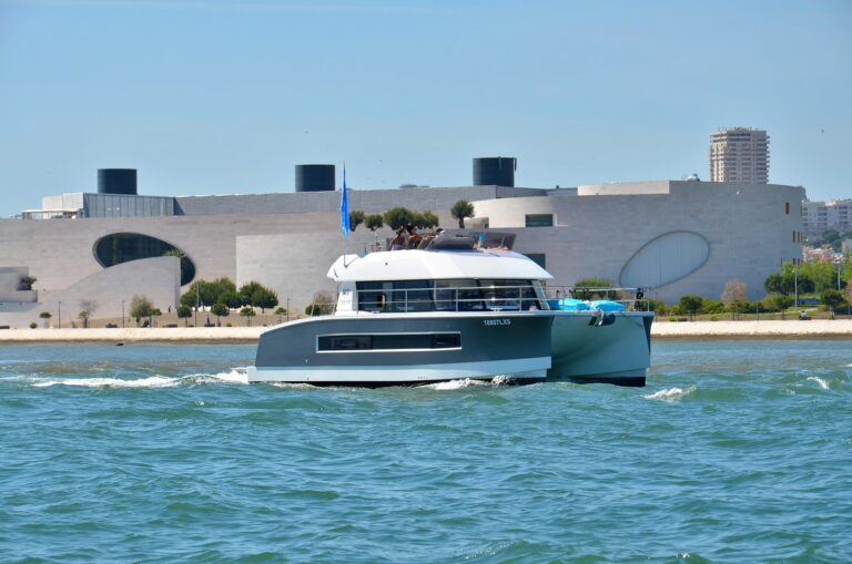 Private Power Catamaran in Lisbon (up to 18 pax)