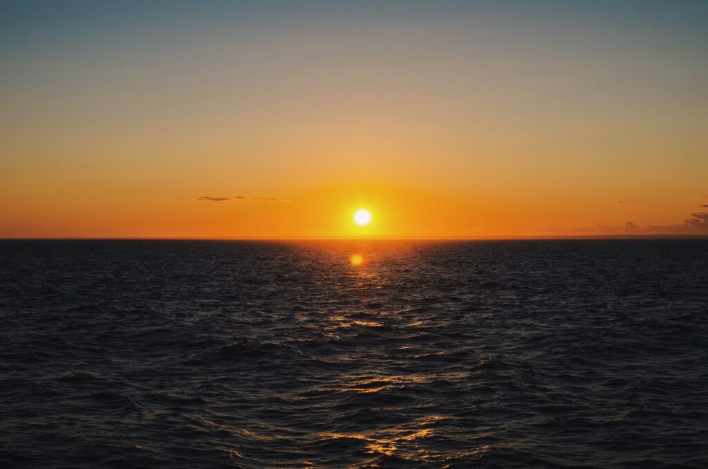 Crucero al atardecer con delfines en Lanzarote