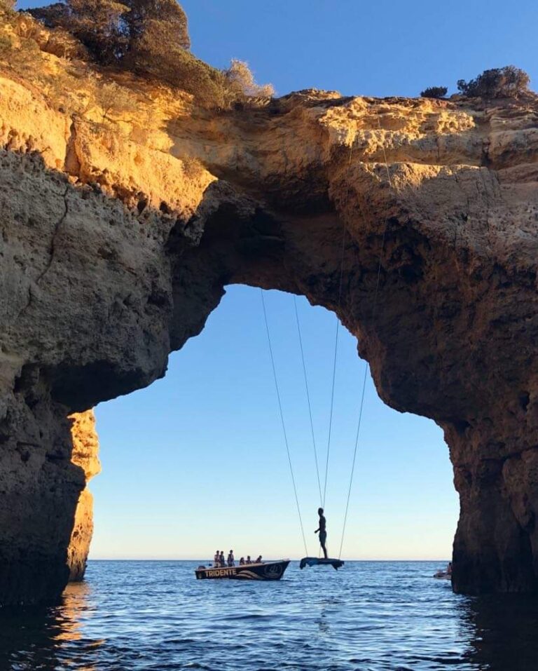 Cave tour from Armação de Pêra