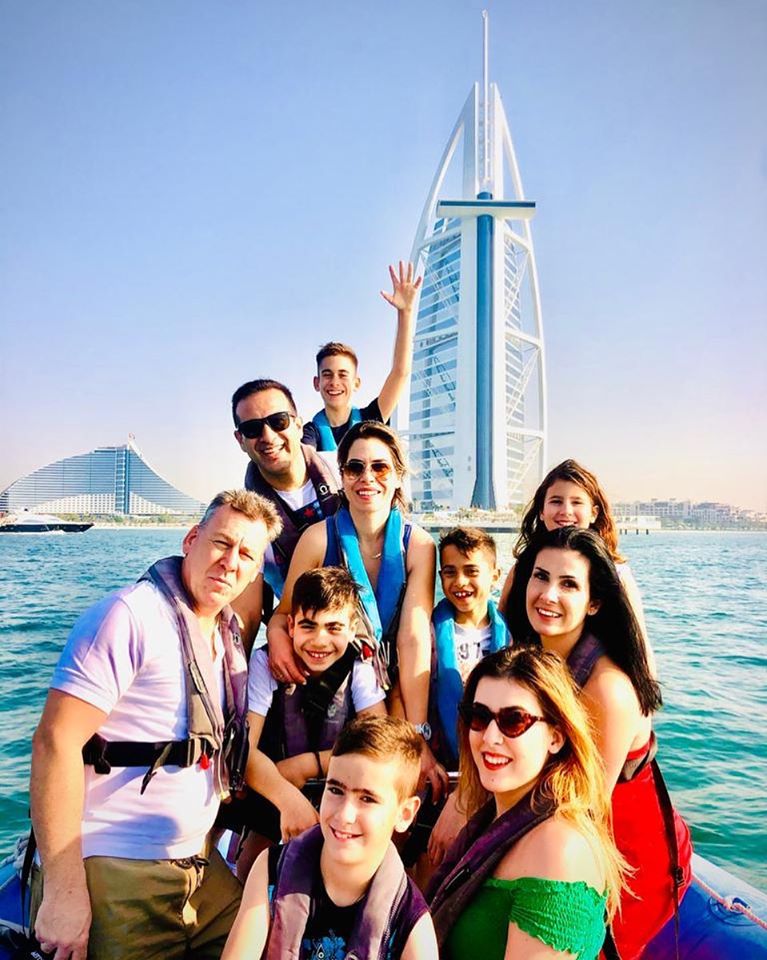 Palm Jumeirah speedboat tour in Dubai