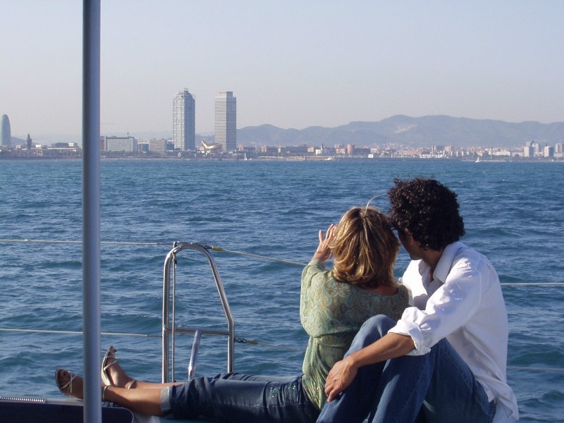 Domingo à vela em Barcelona